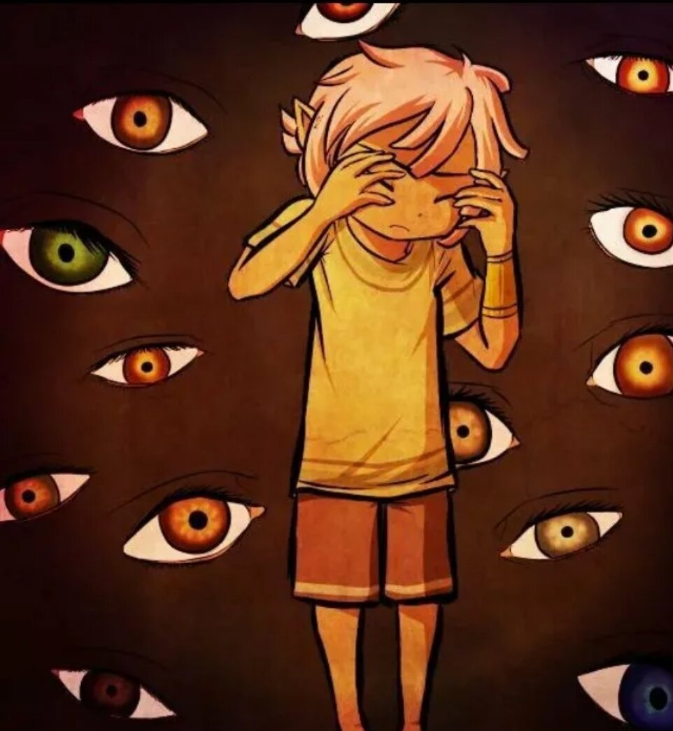 Ochlophobia. Человек выглядывает. Боязнь скопления людей толпы. Ochlophobia. Ochlophobia.