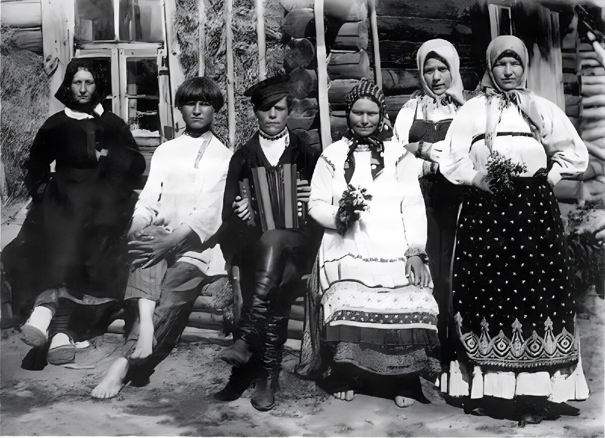 Русские крестьяне 19 века