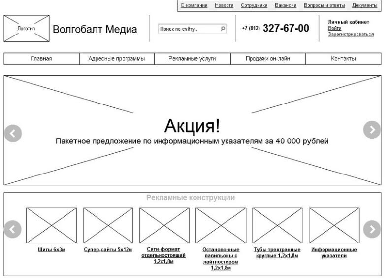 Макет схема это