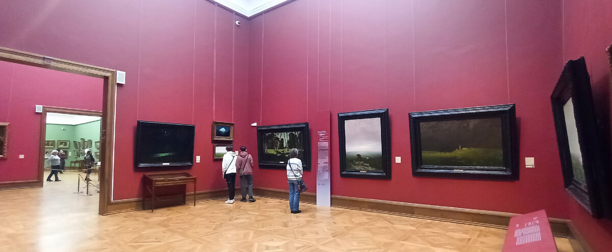 Зал № 21 в Третьяковке - здесь живёт только Куинджи.