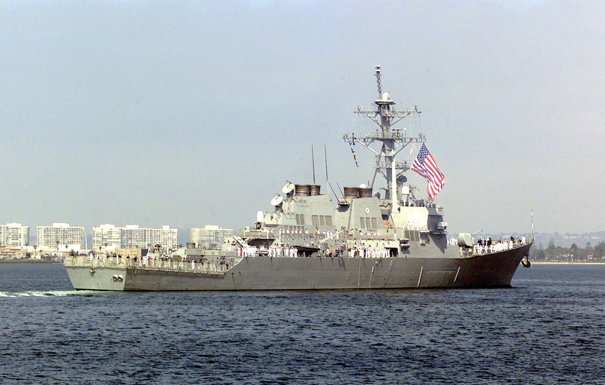    Эсминец ВМС США Milius  U.S. Navy/Getty Images