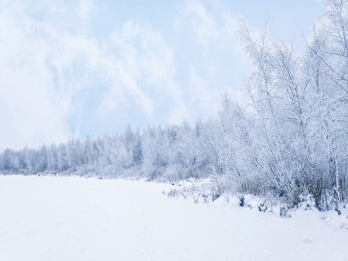 Святое озеро зимой