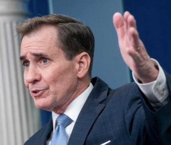    Фото: АП. Кирби доказывает, что снаряды с «обеднённым» ураном — абсолютно безвредны