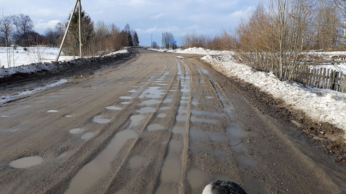 Вот такая у нас дорога