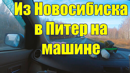 Как мы ехали из Новосибирска в Санкт-Петербург на машине