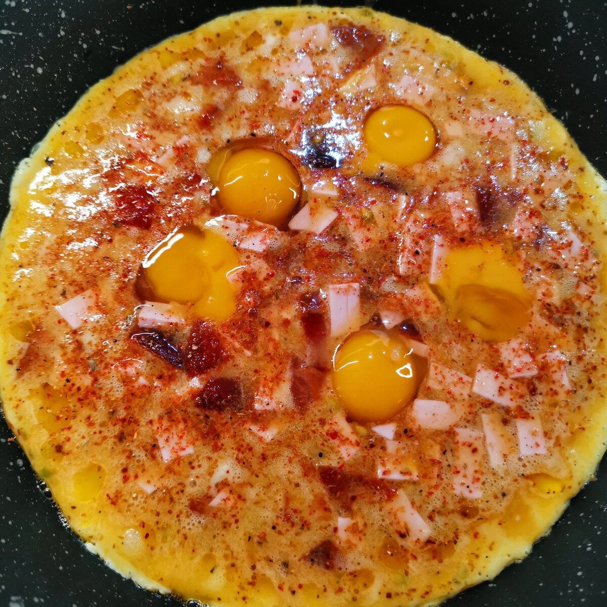 рецепт пиццы начинка с яйцом фото 49