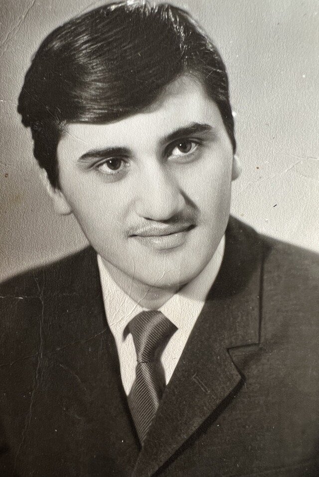 Шота Руситашвили во время учебы в Шахтах. 1972 год.