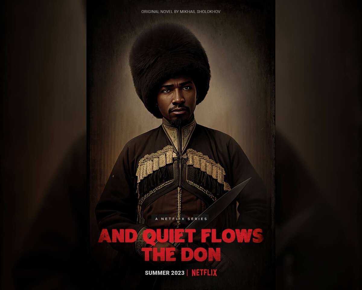 Фейковый постер "Тихого Дона". Изображения взято из открытых источников.  