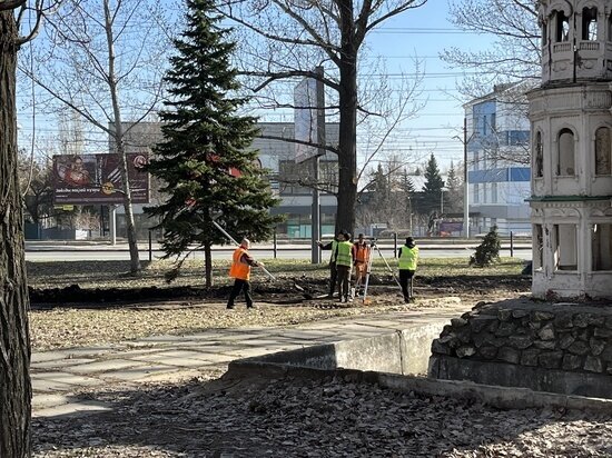     Ремонт сквера на проспекте 50 лет Октября. Фото: saratov.mk.ru "МК в Саратове"