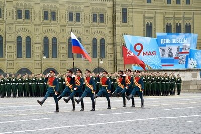    Парад Победы в Москве в 2021 году ©Пелагия Тихонова РИАМО