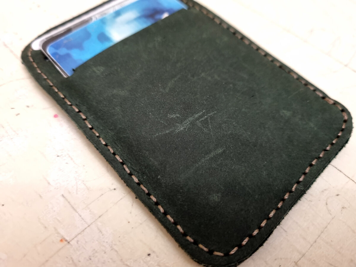 Моё первое изделие из натуральной кожи