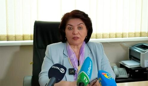 Алия Юнусова. Кадр из видео