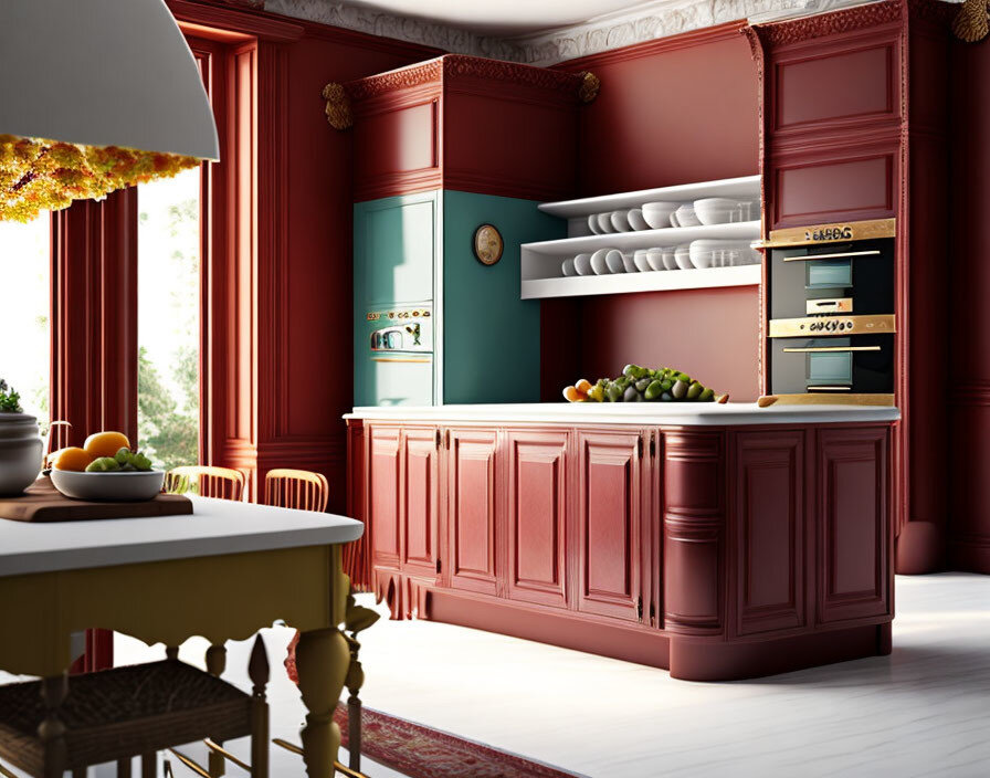 Классический дизайн кухни 