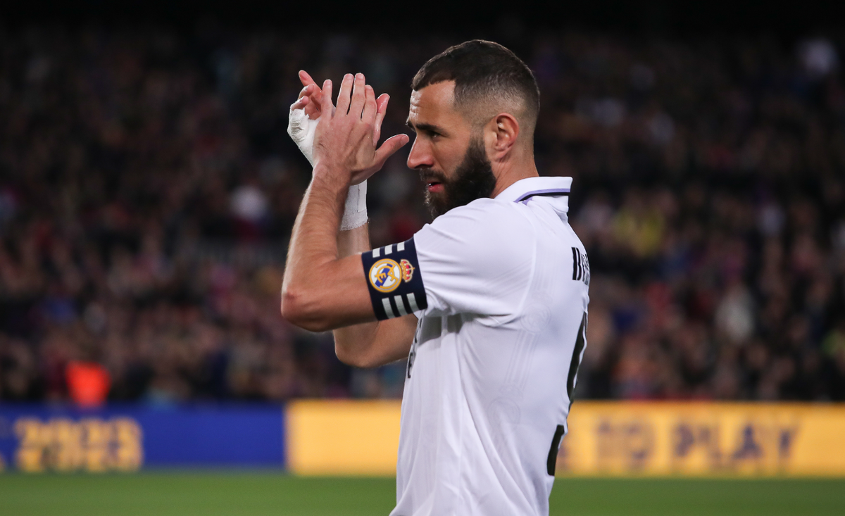 Карим Бензема трижды забил "Барселоне". Фото: globallookpress