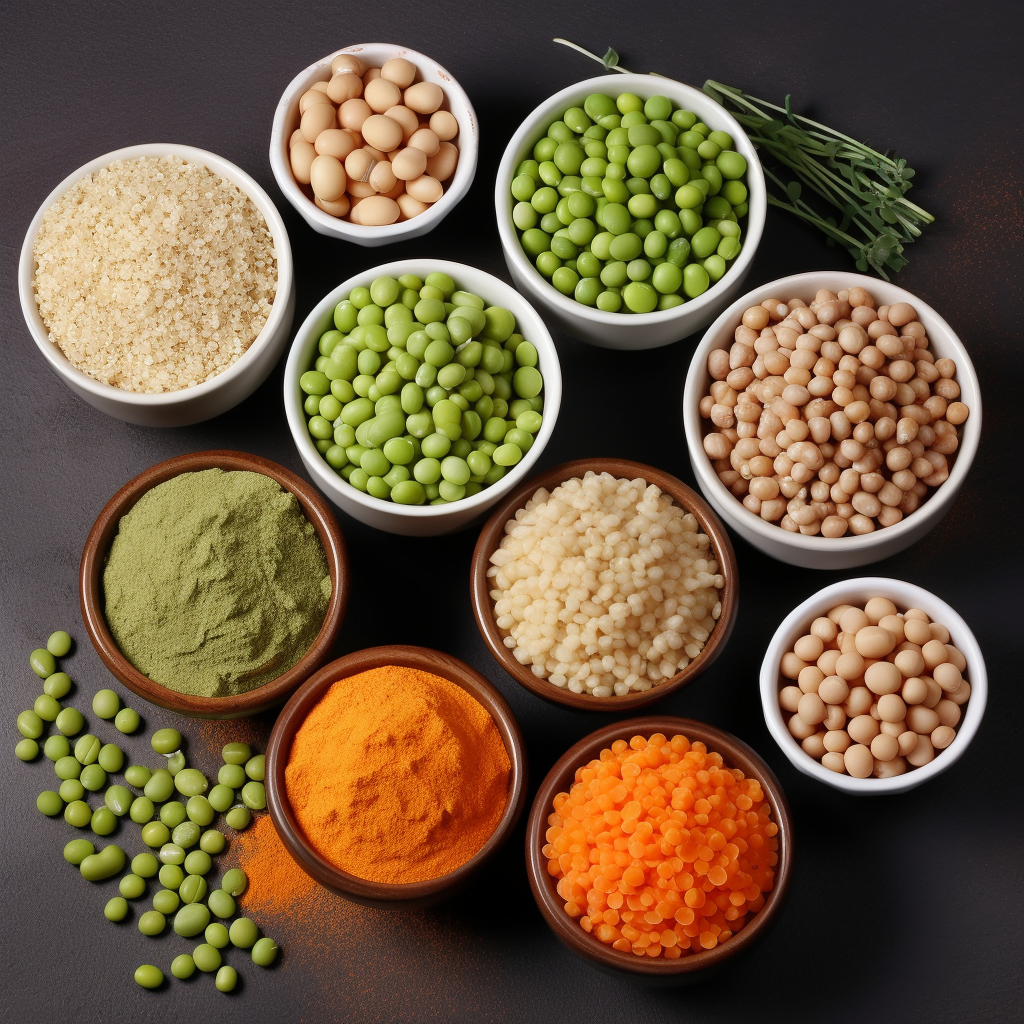 Растительные продукты, с высоким содержанием белка