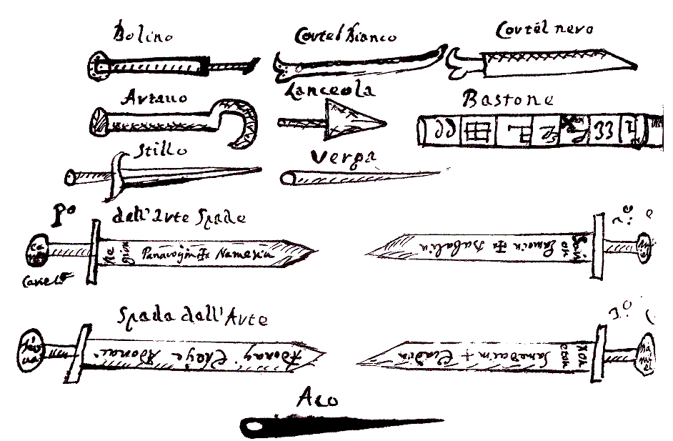 Жезлы из гримуара «Ключ Соломона»