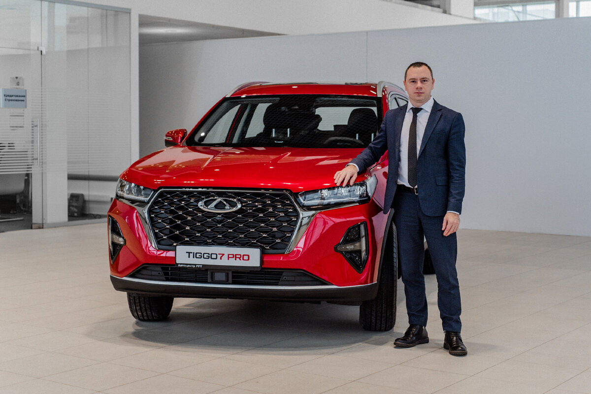 Олег Машьянов, руководитель отдела продаж Чери Центр РРТ Окружное в Вологде