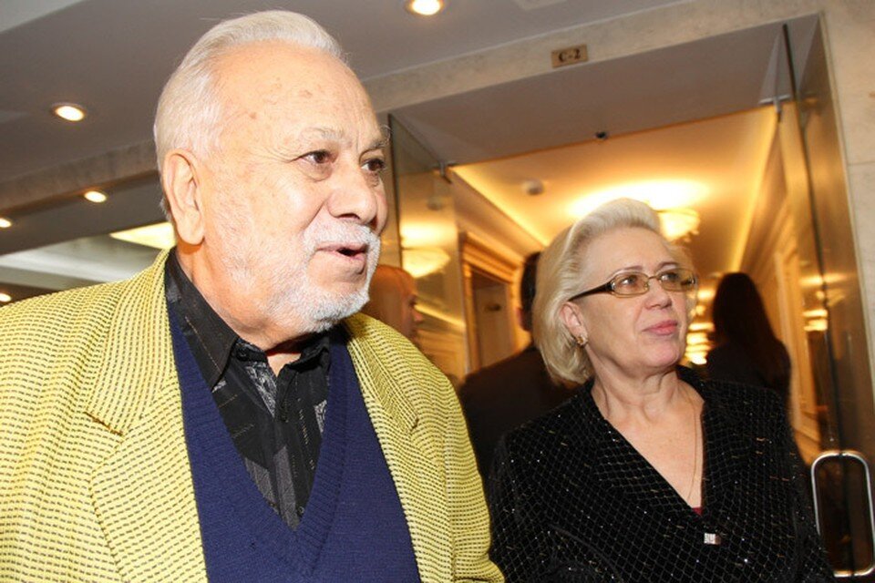     Бедрос Киркоров с женой Людмилой Борис КУДРЯВОВ