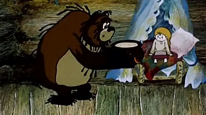 Кадр из фильма "Девочка и медведь" взят для иллюстрации из Яндекс Картинки.  