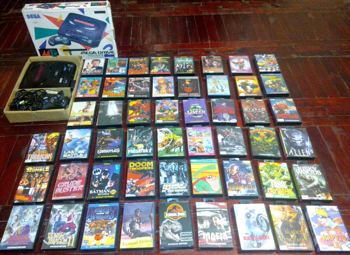 Ретро коллекция игр на Сега (Sega), 51 картридж, 16 фото. | Gorilla ...