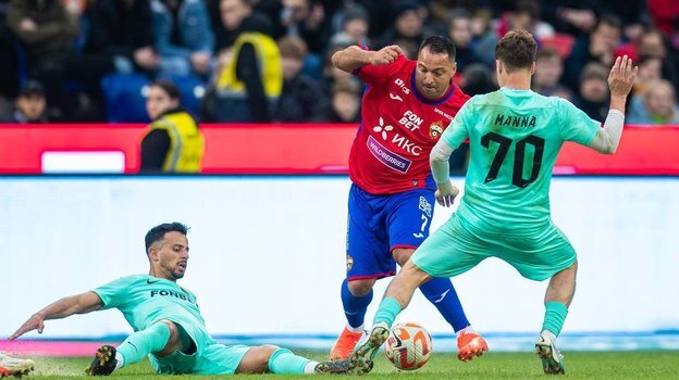    Игровой эпиод в матче ЦСКА — 2Drots.пресс-служба ЦСКА