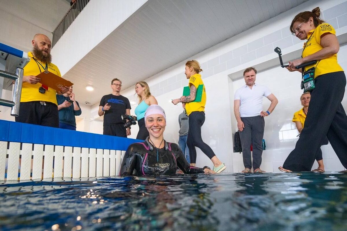 Вероника Зоз - главный тренер школы фридайвинга и плавания AQUATICA