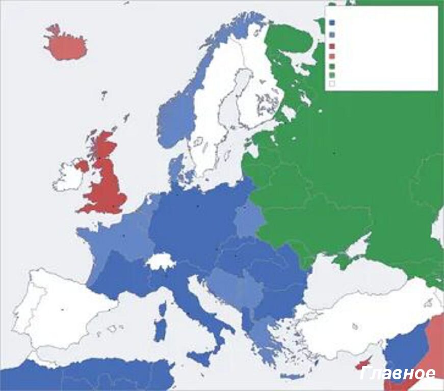 Карта европы 1941 года