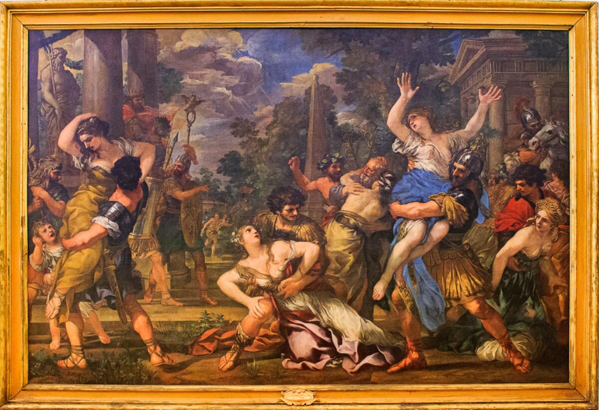 Похищение сабинянок, Пьетро да Кортона, 1629 г.