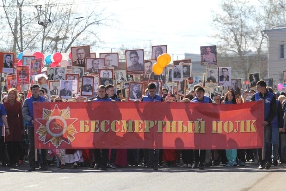    Шествие Бессмертного полка в Иркутске начнется от танка “Иркутский комсомолец”. ПЫХАЛОВА Юлия (архив)