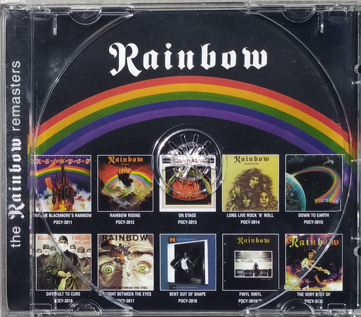 Rainbow "Difficult to Cure" (1981) CD (1999) - tray