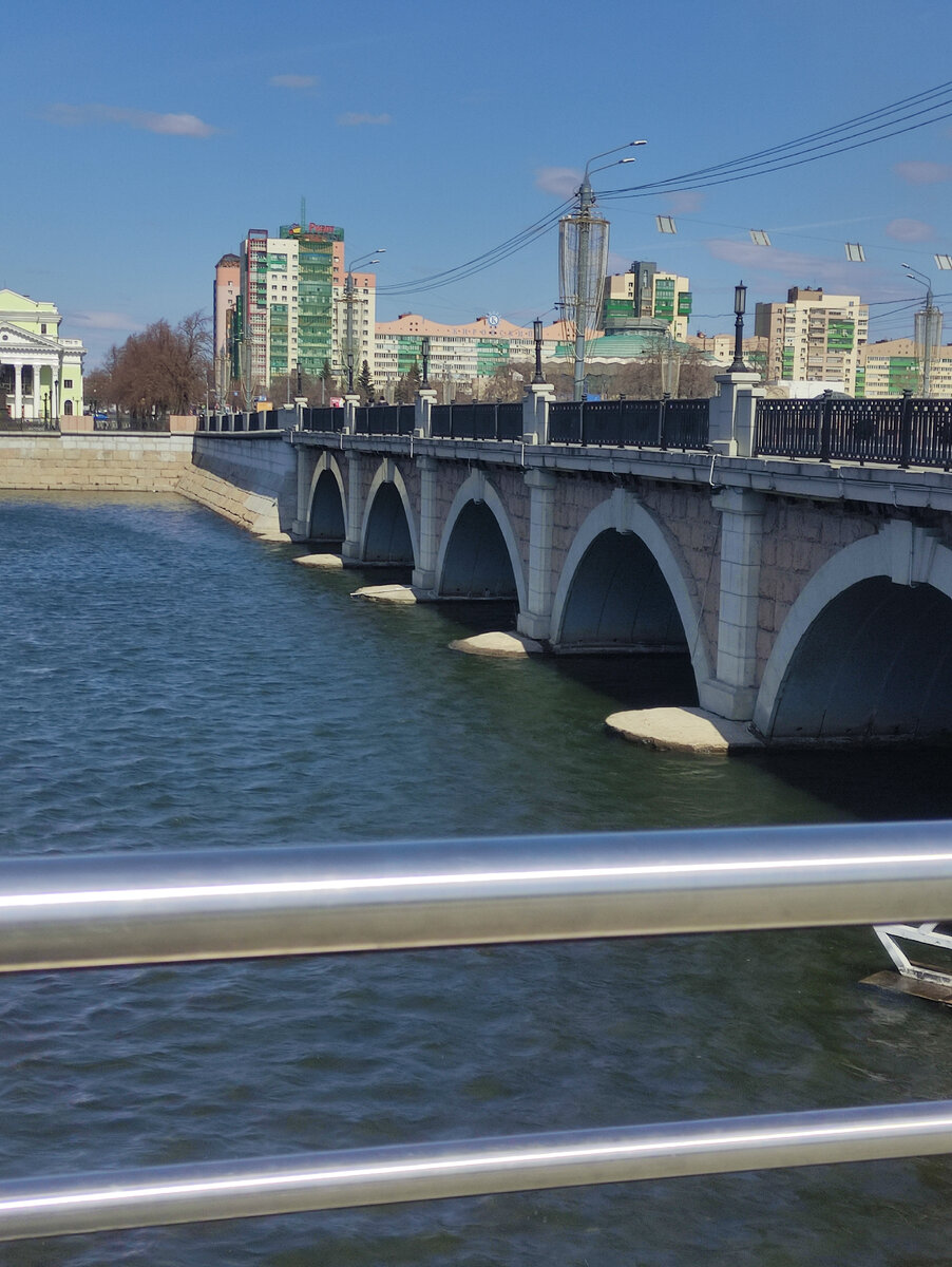 Кировский мост. Когда-то это был единственный мост в Челябинске. Фото автора. 