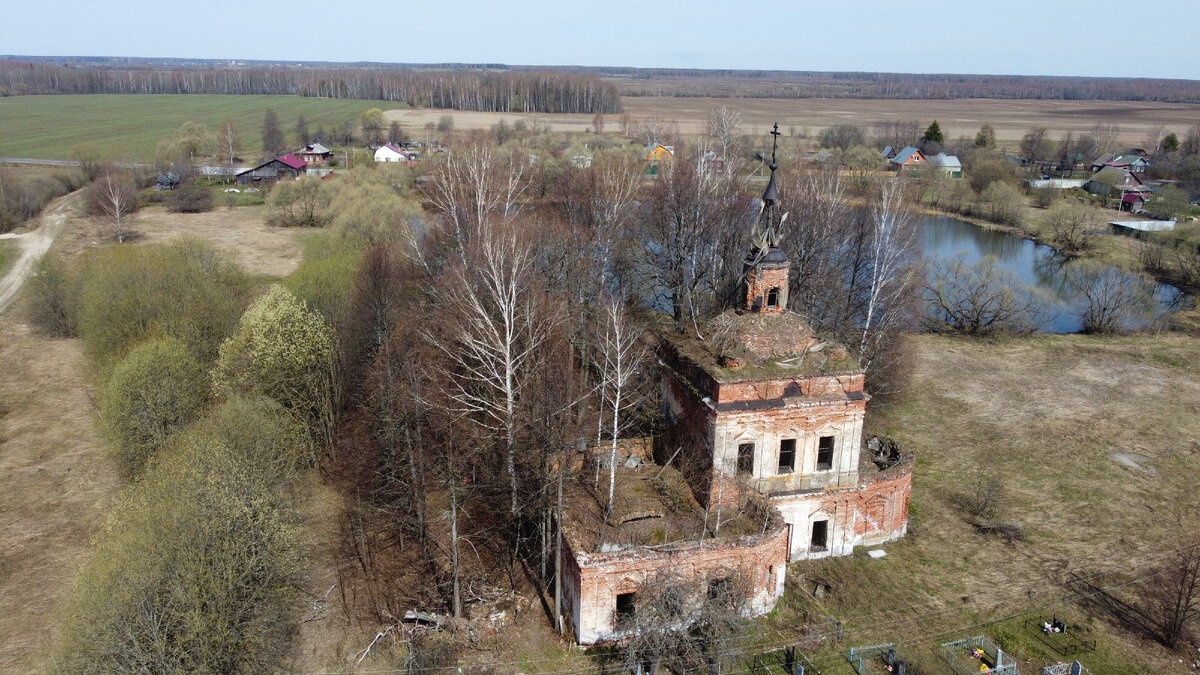 Вот она, церковь Николая Чудотворца