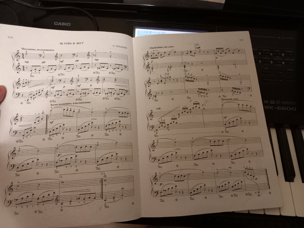 Мелодия, которую я сейчас учу