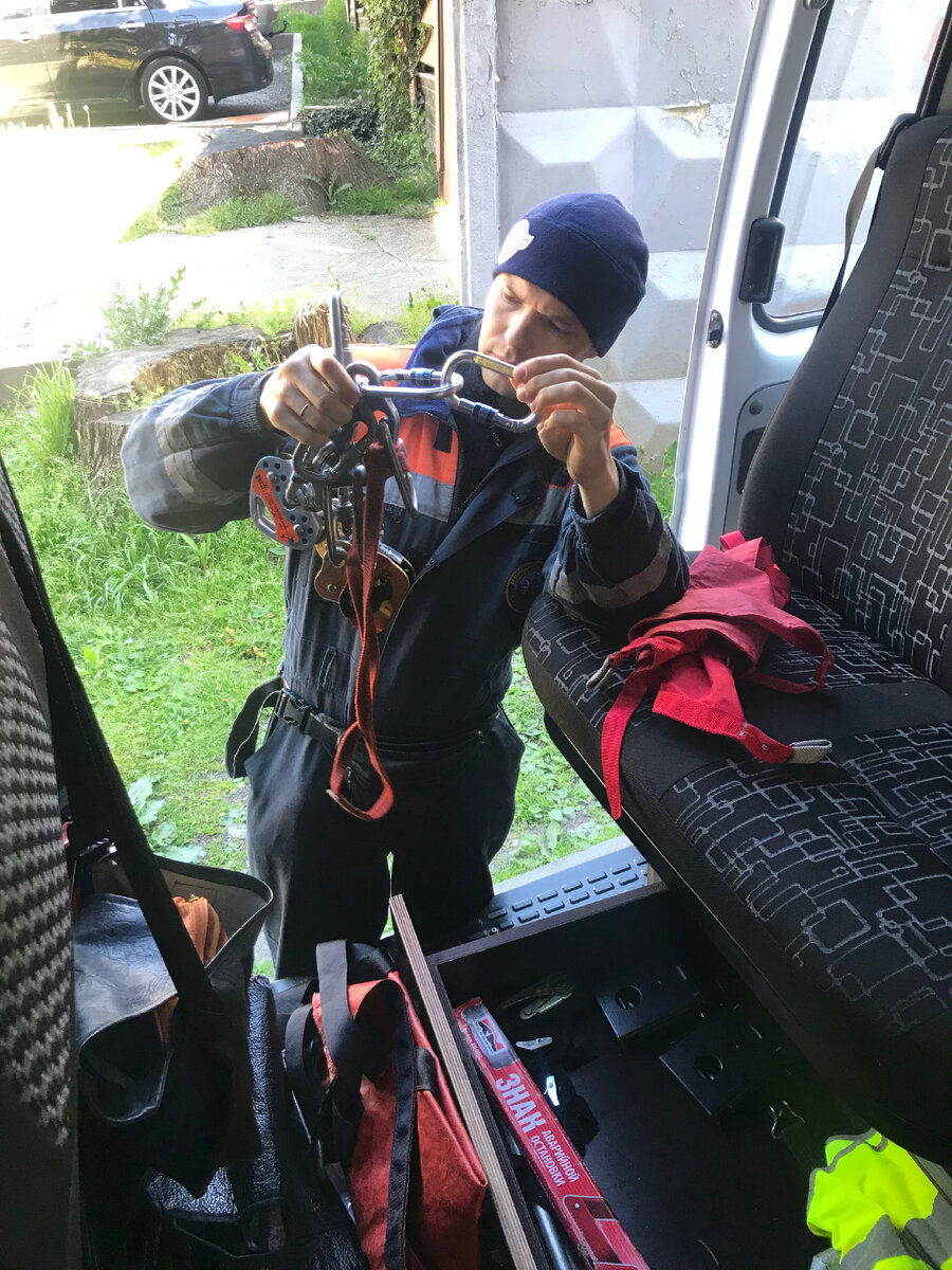 Проверяем наличие и исправность снаряжения 