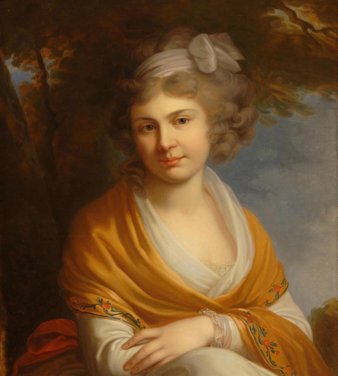 Иоганн Баптист Лампи Старший «Портрет Натальи Суворовой» / Государственный Русский музей, Санкт-Петербург 