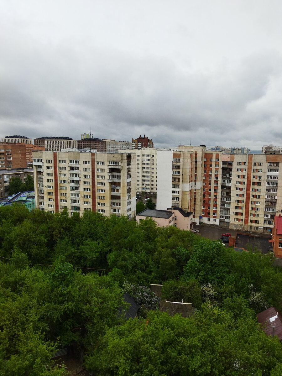 Вид из окна , фото автора