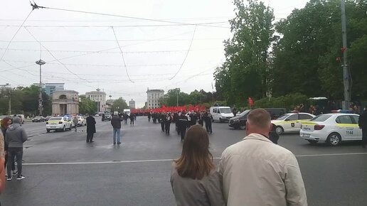 День Победы в Кишинёве