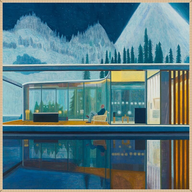 © Ханс Вандекеркхове (Hans Vandekerckhove). Мечты Фредерика - 2. 200х200 см. 2018