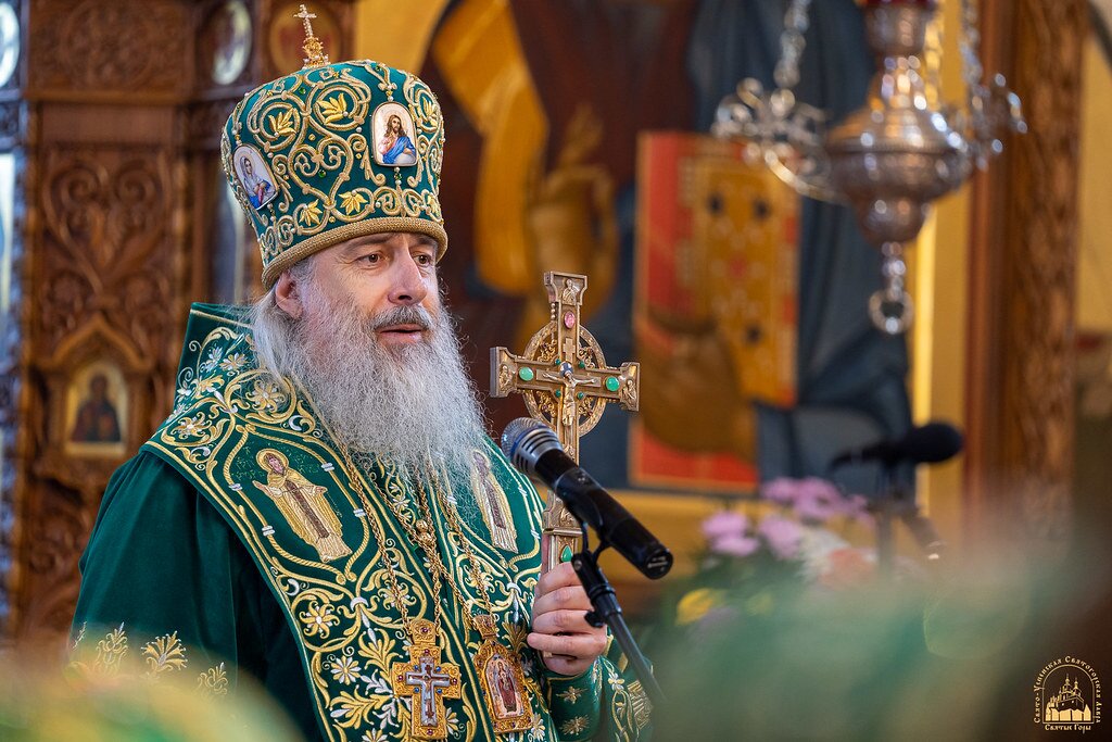 Митрополит Святогорский Арсений, викарий Донецкой епархии, наместник Свято-Успенской Святогорской Лавры