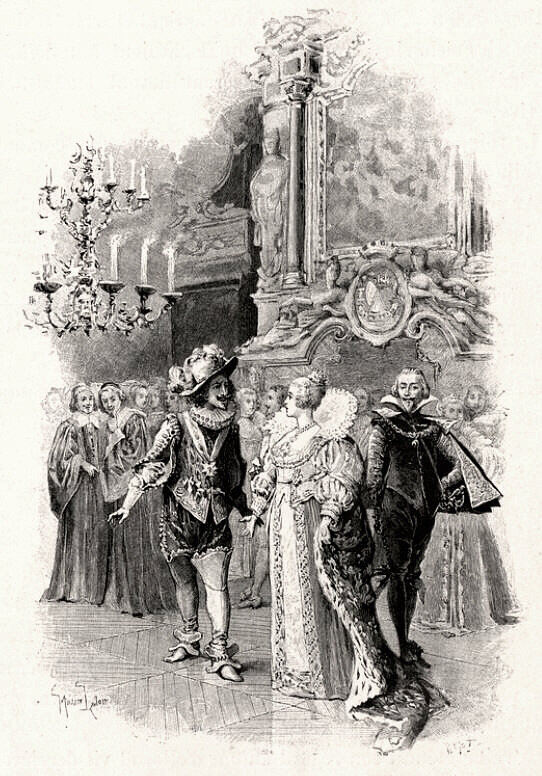 Иллюстрация Мориса Лелуара