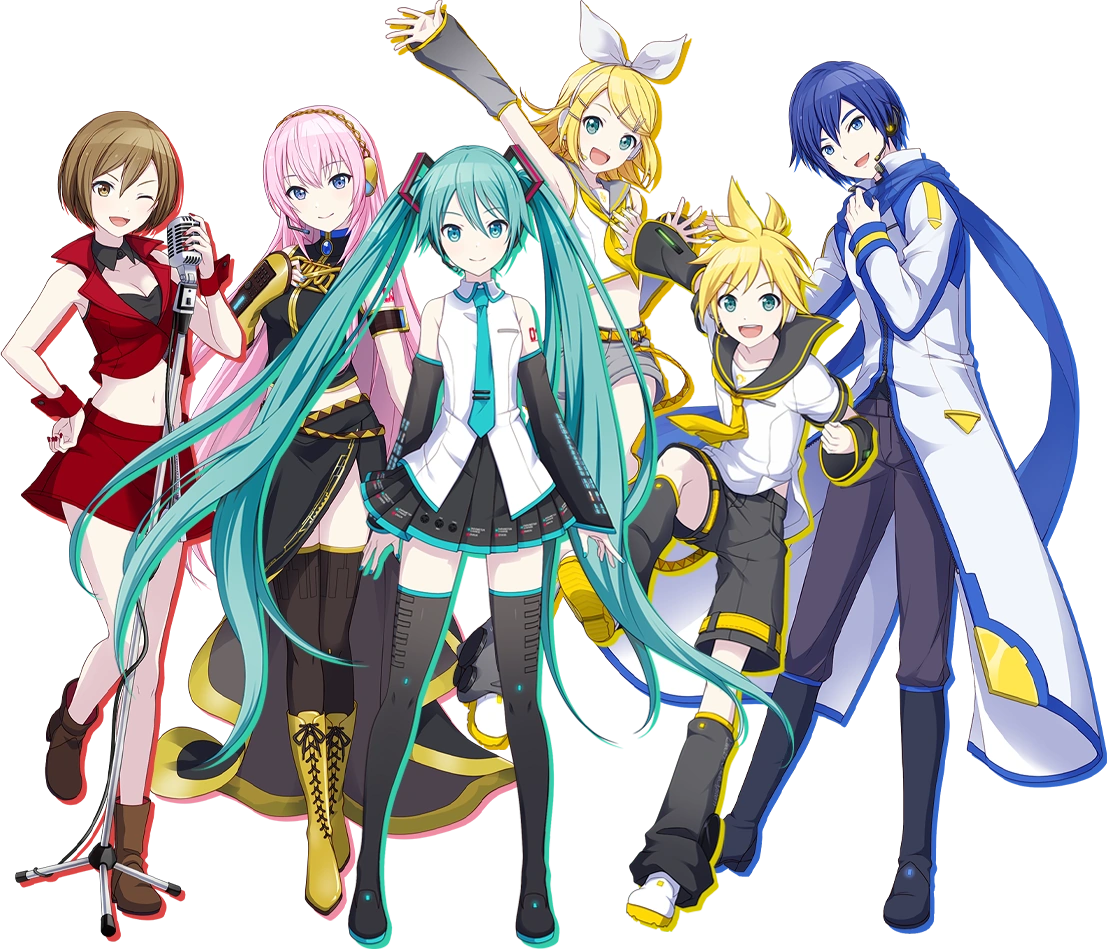 Маскоты голосовых библиотек VOCALOID