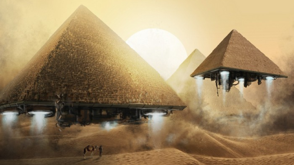 Откуда взялись пирамиды в Египте? Египтянам явно кто-то помог! Они сами же не могли такое построить