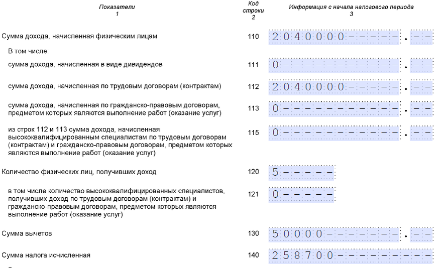 6 ндфл 1151100