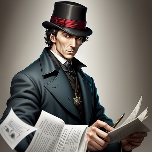 Пишем детектив с Шерлоком!