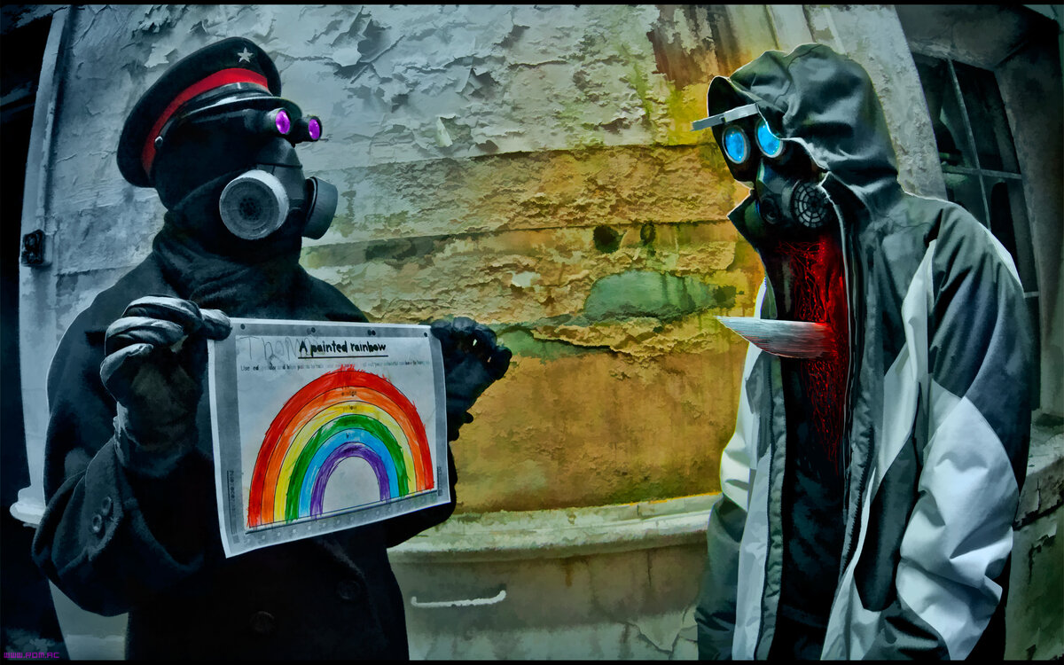 Человек в противогазе/Арт/URL: https://pix.playground.ru/other/1554175/