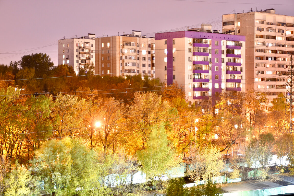 стандартная застройка района Зюзино