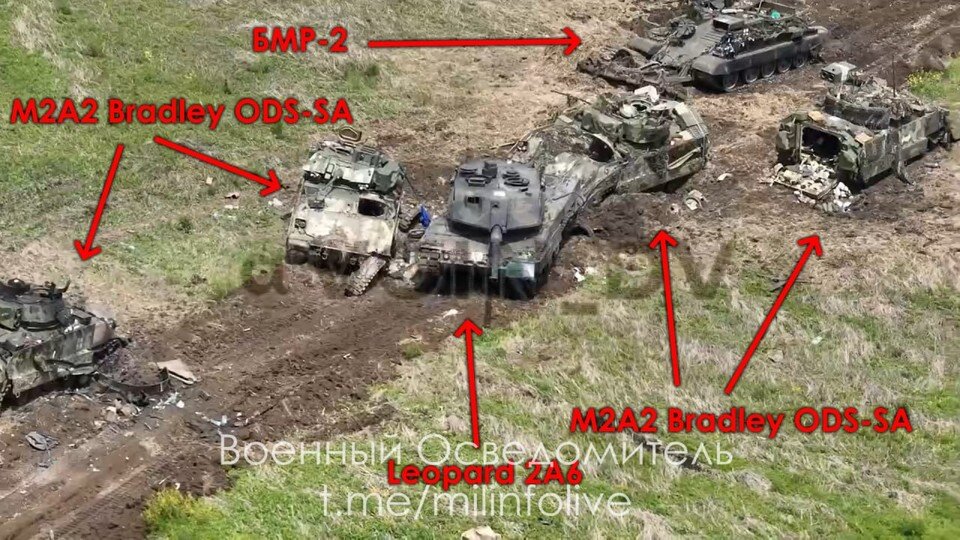 Российские войска смяли технику НАТО: Бронетанковый разгром под Запорожьем обошелся Украине в $100 миллионов