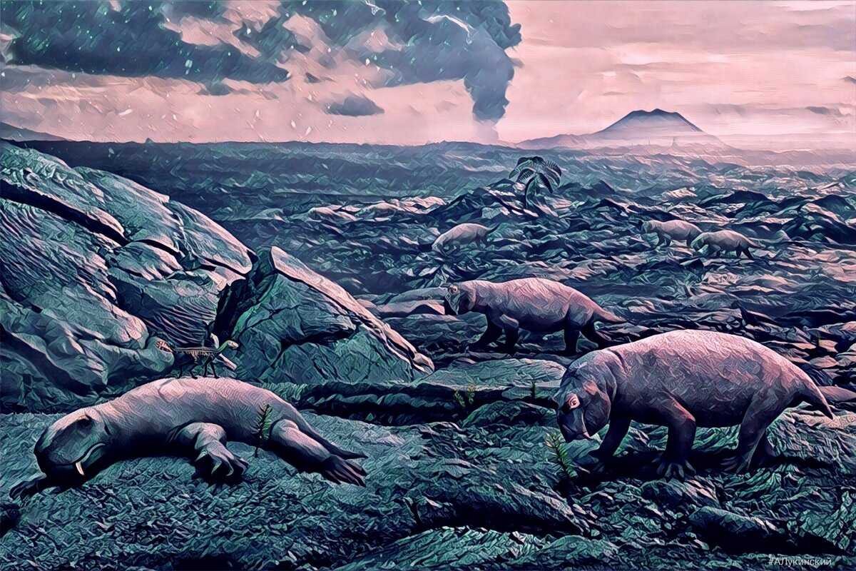 Великое пермское вымирание – время ада на Земле. | Paleo-end-arthropods  (Доисторическая фауна и членистоногие) | Дзен