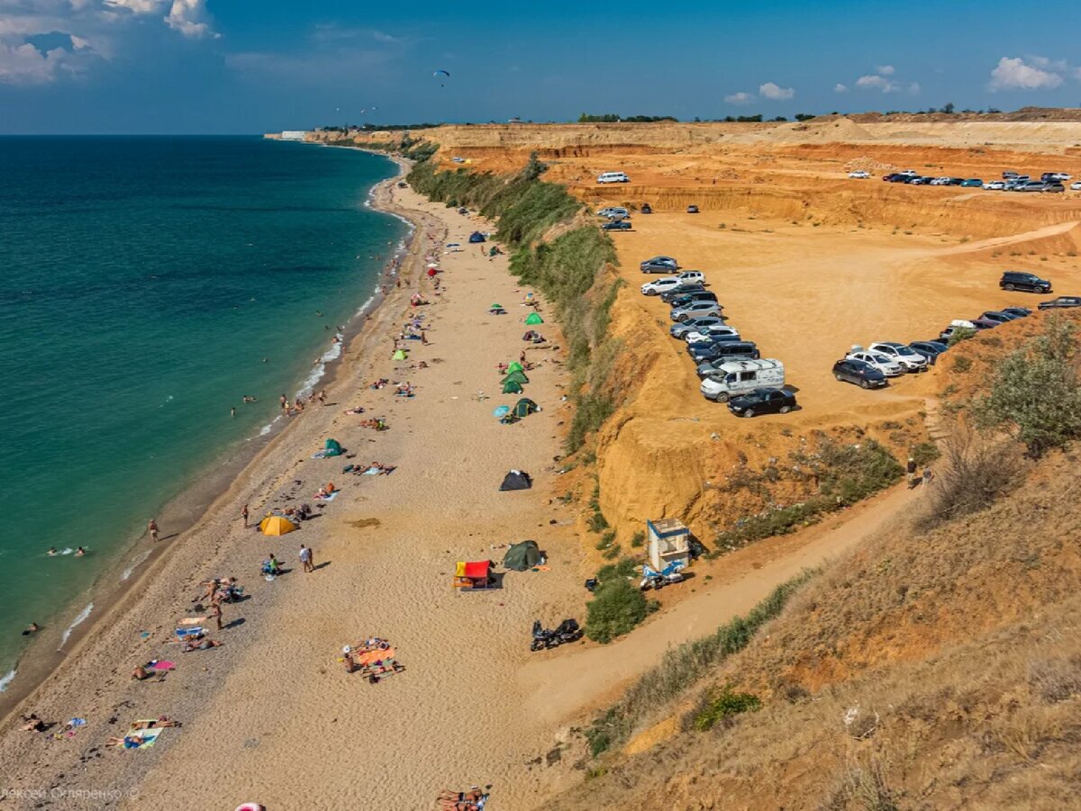 Немецкая балка пляж Орловка Севастополь