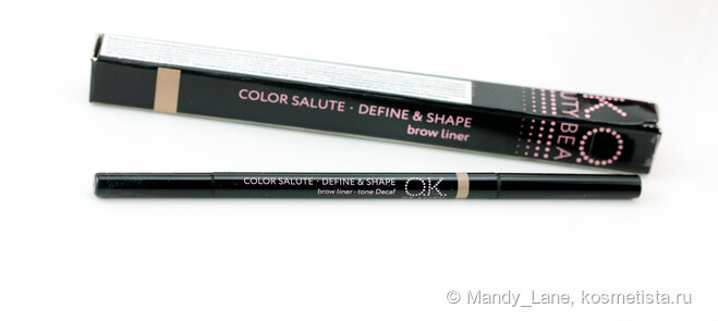 Карандаш для бровей OK Beauty Сolor Salute Define & Shape